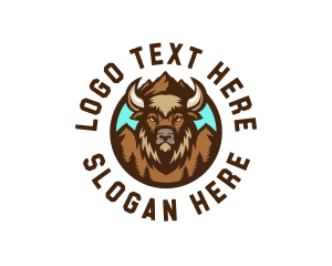 Mountain Wild Bison logo