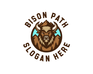 Mountain Wild Bison logo