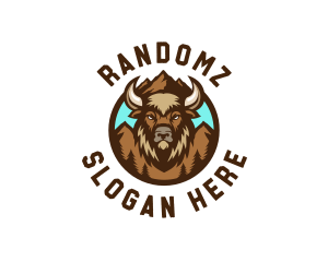 Mountain Wild Bison logo