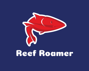 Red Sea Fish logo design