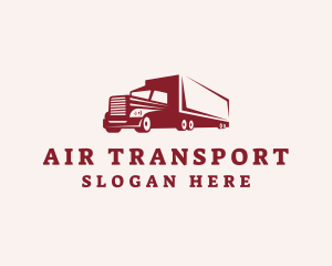 Logistics Cargo Truck logo design