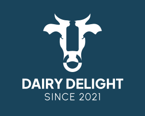 Fresh Cow Milk  logo design