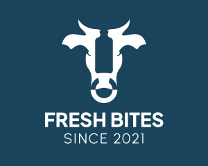 Fresh Cow Milk  logo design