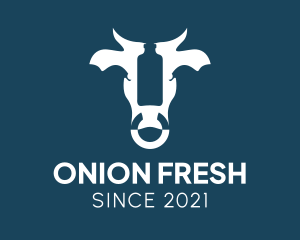 Fresh Cow Milk  logo design