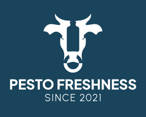 Fresh Cow Milk  logo design