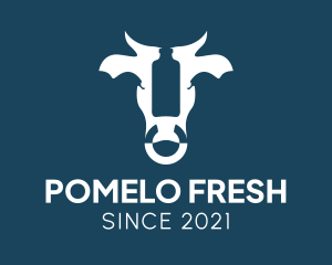 Fresh Cow Milk  logo design