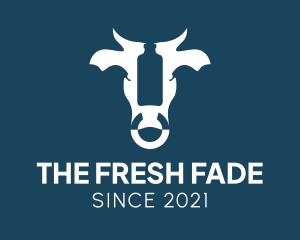 Fresh Cow Milk  logo design