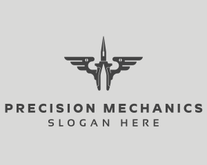 Mechanic Pliers Tool logo design