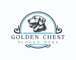 Happy Pet Dog  logo design