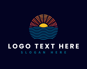 Sunrise Ocean Water logo
