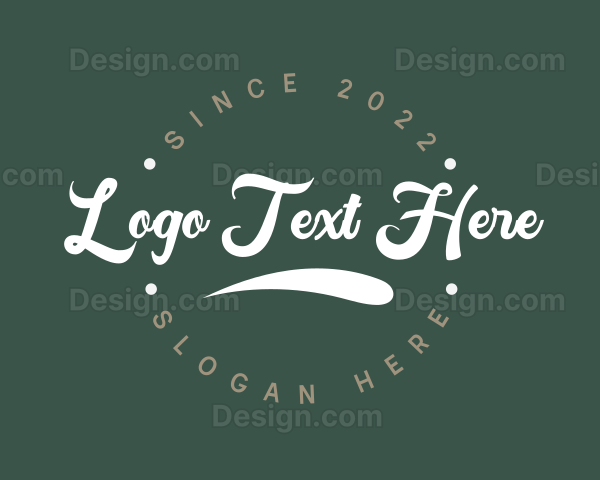 Classic Boutique Wordmark Logo