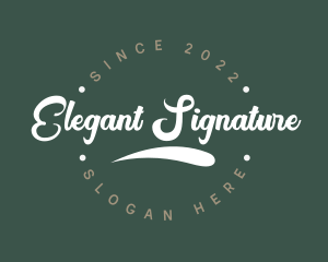 Classic Boutique Wordmark logo design