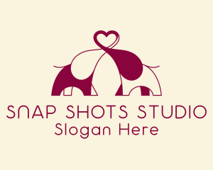 Dating App Elephant Heart logo