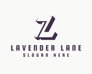 Logistics Courier Letter L logo design