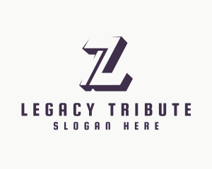 Logistics Courier Letter L logo design