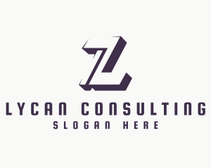 Logistics Courier Letter L logo design