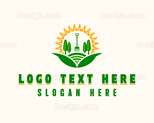 Landscape Planting Garden Logo