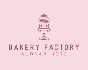 Cake Patisserie Bakery logo design