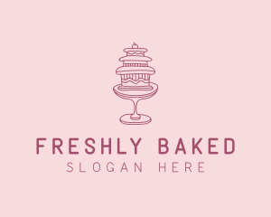 Cake Patisserie Bakery logo design