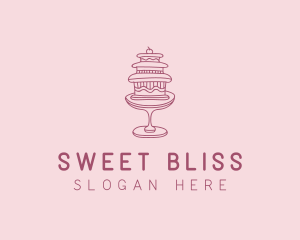 Cake Patisserie Bakery logo design