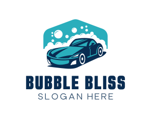 Car Washing Bubbles logo