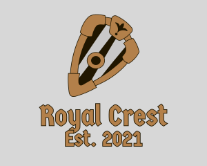 Medieval Royal Shield  logo design