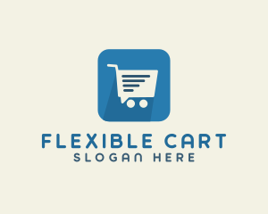 Delivery Cart App logo design