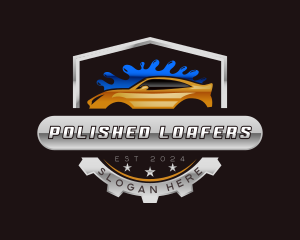 Car Wash Detailing logo design