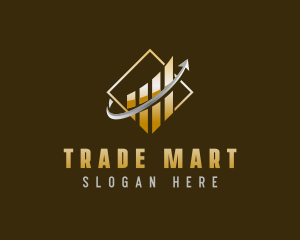 Finance Trading Stock Market logo design