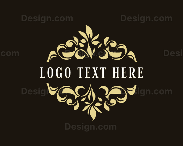 Elegant Floral Boutique Logo