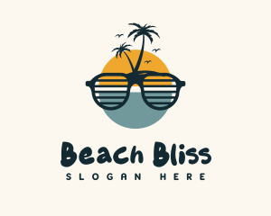 Beach Sunglass Boutique logo design