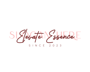 Cosmetics Fashion Stylist Logo