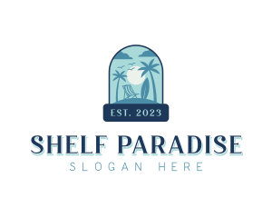 Vacation Beach Resort logo design