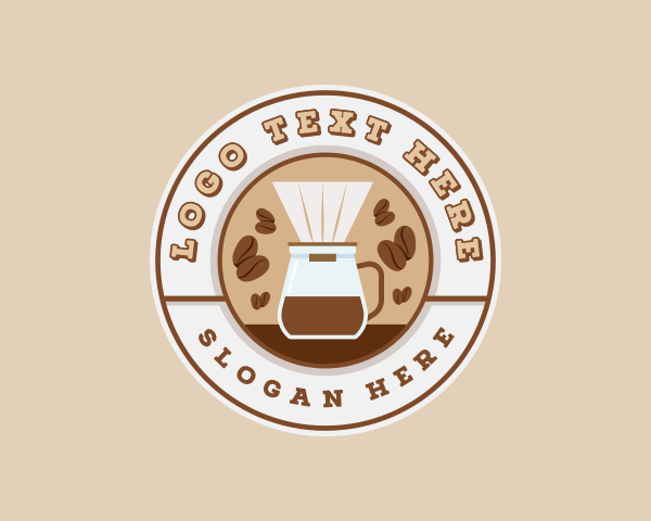 Coffee Filter logo example 2