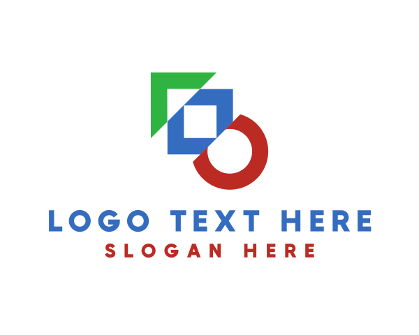 Slide logo example 1