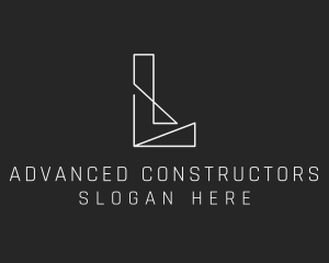 Professional Geometric Architect Design logo design