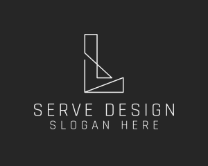 Professional Geometric Architect Design logo design