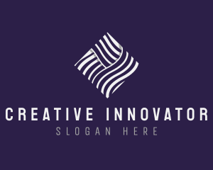 Creative Startup Waves logo design