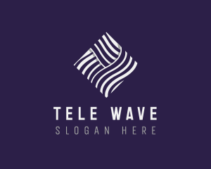 Creative Startup Waves logo design