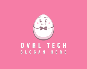 Happy Bow Tie Egg logo