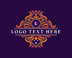 Elegant Decorative Crest logo