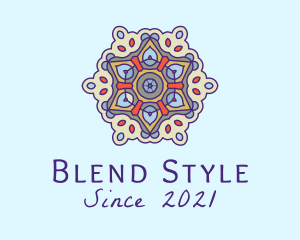 Mandala Yoga Decor  logo design