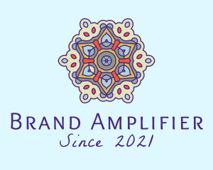 Mandala Yoga Decor  logo design