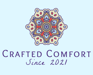 Mandala Yoga Decor  logo design