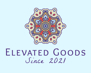 Mandala Yoga Decor  logo design