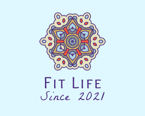 Mandala Yoga Decor  logo