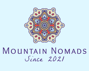 Mandala Yoga Decor  logo design