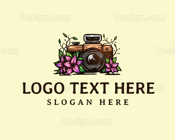 Floral Camera Studio Logo