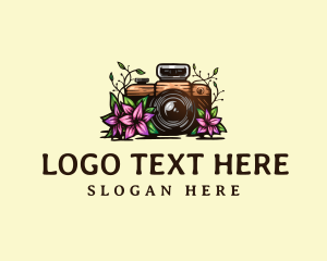 Floral Camera Studio Logo