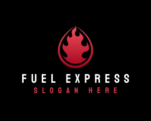 Diesel Gas Fire  logo